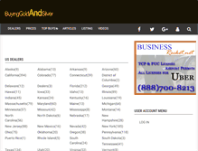 Tablet Screenshot of buyinggoldandsilver.com